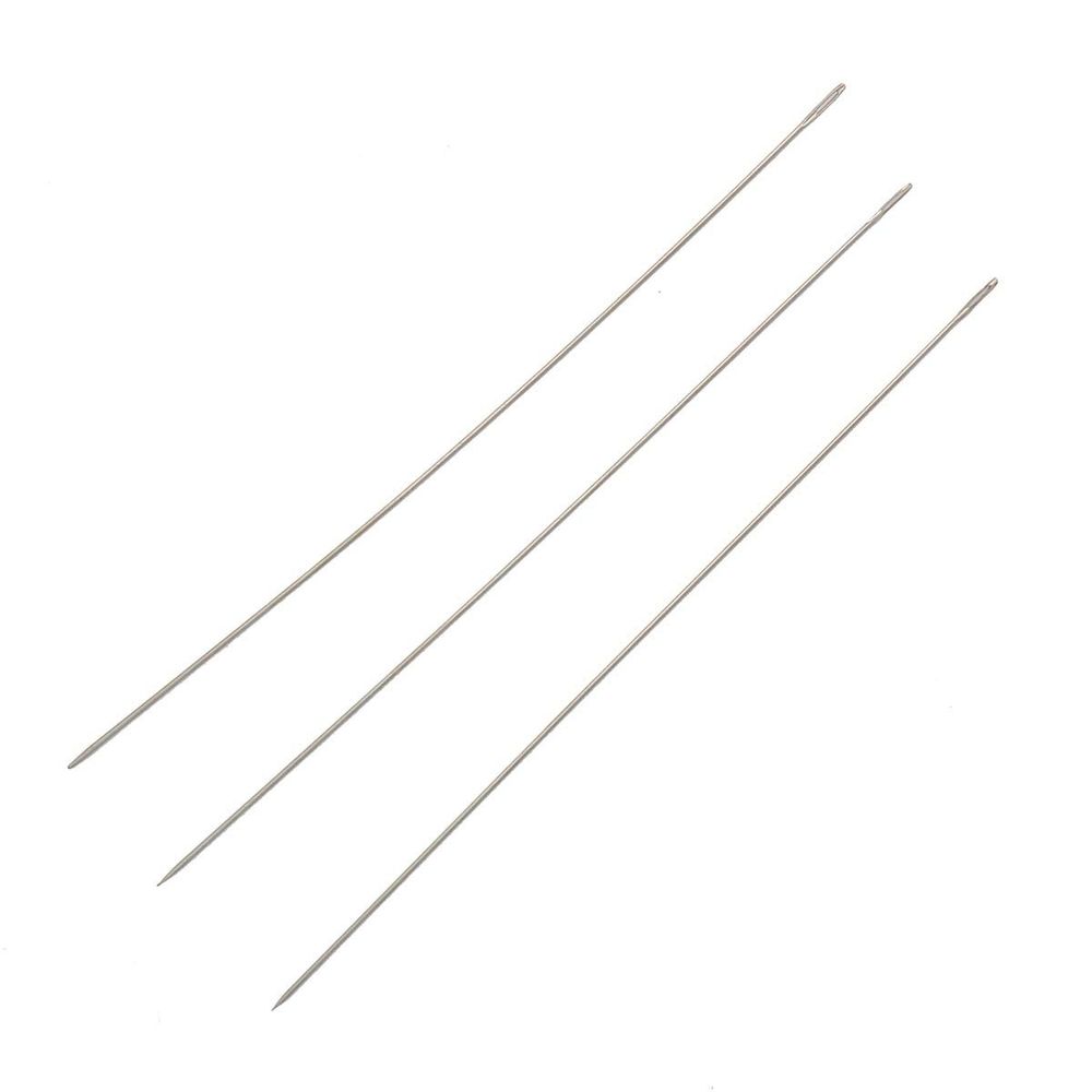 Иглы ручные для бисера 8см, d 0,45mm, 10 шт, Астра
