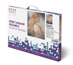 Алмазная (кристальная) мозаика Фрея, на подрамнике Девичья нежность, 30х40 см