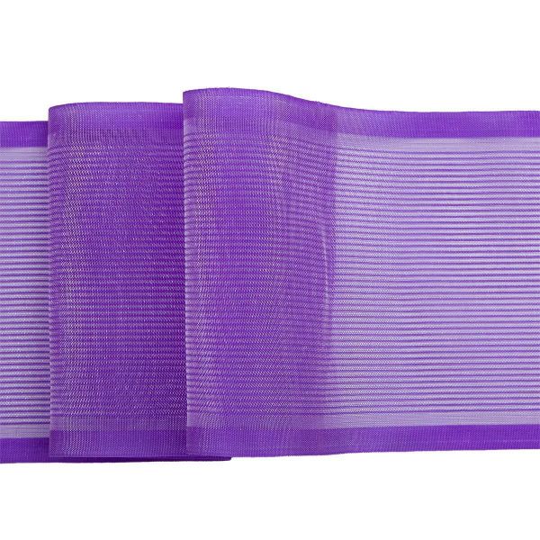Лента для бантов (капрон) _8 см, 25 м (фиолетовый) С3501