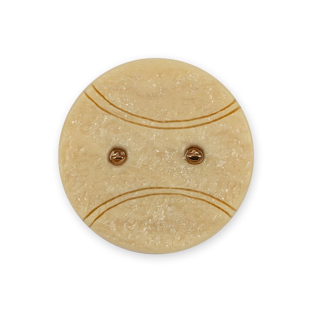 Пуговицы на ножке костюмные 25 мм, 12 шт, 276 бежевый, Blitz DRN 0070