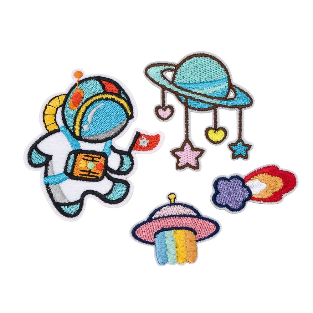 Термоаппликации Космос 2, 4 шт, Hobby&amp;Pro