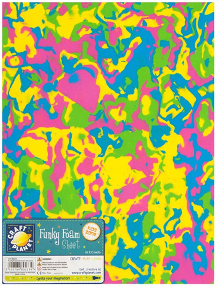 Фоамиран, 2 мм, 22.8х30.5 см, 1 лист /TOS/