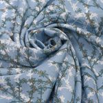 Штапель 90 г/м², 145 см / 2 метра, TBY.Vi.pr.E1326.03.2, цв.03 голубой