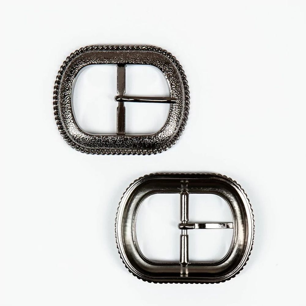 Пряжка 40 мм мет. чер.никель, 2 шт