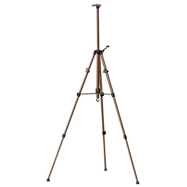 Мольберт-тренога 155х80 см, алюминий, 01-кофейный, Vista-Artista VEA-02