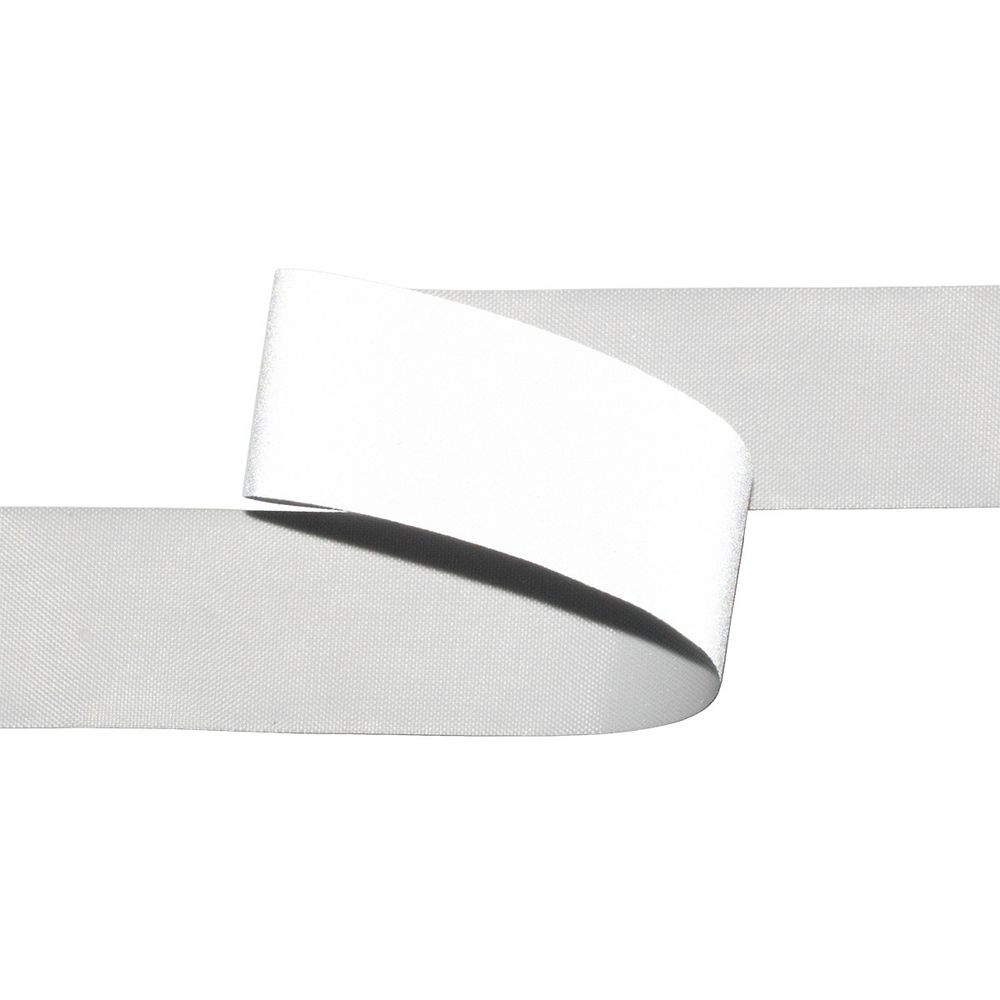 Лента светоотражающая (катафотная) [cpl:420], 20 мм / 50 метров, 100% п/э, серебро, Gamma JF9200