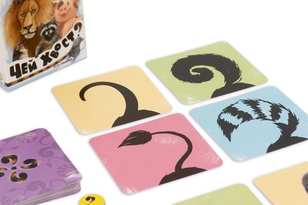 Игра настольная Чей хвост?, Эврикус BG-11051