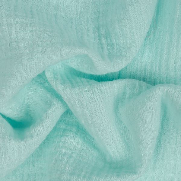 Муслин 125 г/м², 130 см / 2 метра, TBY.Mus.24723.30.2, цв.30 мята