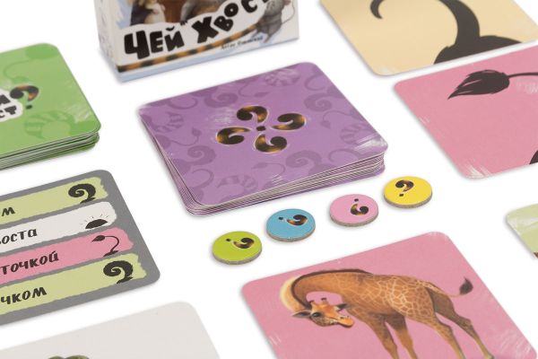 Игра настольная Чей хвост?, Эврикус BG-11051