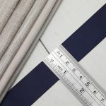 Лента репсовая (в рубчик) 25.0 мм, 159 индиго, уп.18,28 м