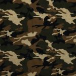 Флис 2-сторонний 240 г/м², 150 см / 10 метров, N-TBY-0240-К1, цв.К1 камуфляж