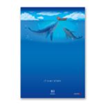 Тетрадь ученическая общая, глянцевая ламинация, A4 80 л. на скобе 65 г/м², белизна 100%, 6 шт, клетка, 000458 Магия ночи, Светоч 80ТСК4_3_2_1