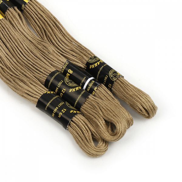 Мулине ПНК им.Кирова цв.6606 оливковый 24х8м С-Пб