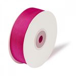 Лента репсовая (в рубчик) 25.0 мм / 22.8±1 метра, 187 фуксия, Magic4Hobby