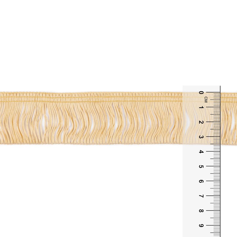 Бахрома отделочная 35.0 мм / 25 метров, 122 кремовый, Gamma 110