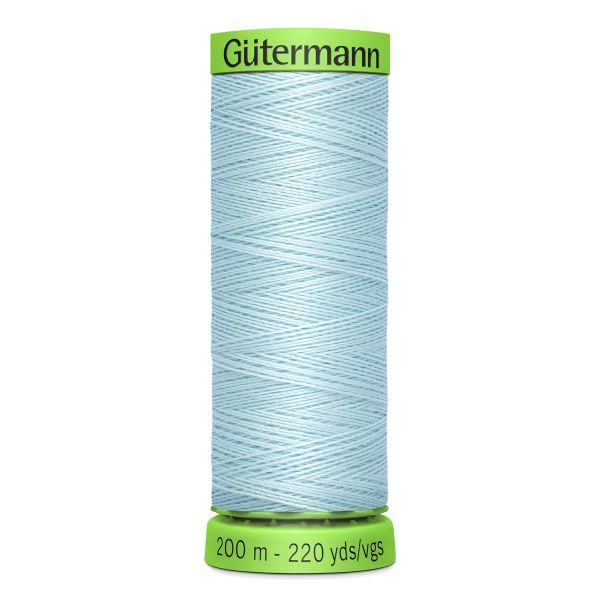 Нитки для тонких тканей Gutermann Extra Fine 150, 200м, 194 пастельно-голубой, 5 катушек