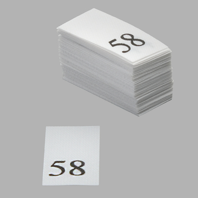 Этикетка-размерник, белый, 10х20 мм, 100 шт, 58