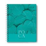 Тетрадь общая с твердой обложкой, матовая ламинация A5 80 л. на гребне 65 г/м², белизна 100% 4 шт клетка, 01559 Холодная роса, Светоч Т214