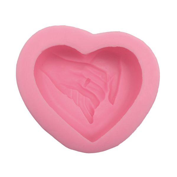 Молд силикон (для свечей, мыла, смолы, гипса) 8.5х9х3.5 см Руки, 23598