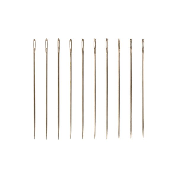 Иглы ручные шорные для кожи №1, 10 шт, Gamma NIR-11