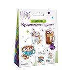 Алмазная (кристальная) мозаика Фрея, Наклейки Кофе, 6,5х9 см