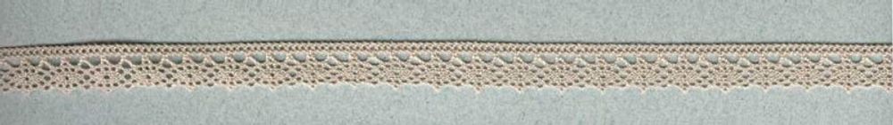 Кружево вязаное (тесьма) 12.0 мм серо-бежевый, 30 метров, IEMESA