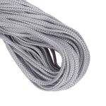 Шнур плоский п/а ⌀5.5 мм, 50 м, 902040 / св.серый, Gamma 1с19