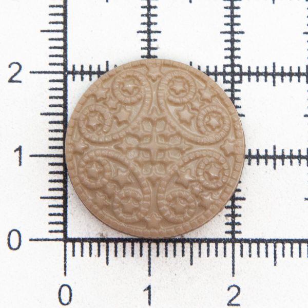 Пуговицы на ножке 22 мм (298 бежевый), 36 шт