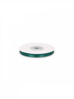 Лента атласная 1-сторонняя 6.0 мм / 22.5±1 метра, 3045 изумрудный, Magic4Hobby