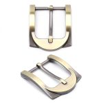 Пряжка ременная металл 33,5 мм (тертая бронза), 4 шт