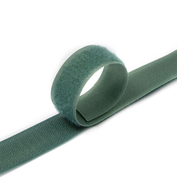 Лента контактная липучка (велкро) пришивная 25 мм / 25 метров, F222 (216) мор.волна, /петля/, кач.