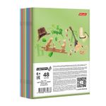 Комплект тетрадей со справоч.материал. Полёт идей, 10 шт, в комплекте, A5+ 48 л., 10 шт, на скобе 60 г/м², белизна 90 %, клетка/линия, 000582 10 предметов, Светоч 48КТПСКп5_0_2