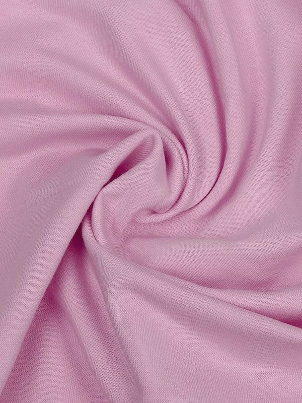 Футер 2-нитка петля поликоттон стрейч 220 г/м², 160 см / 3 метра, ФУТ2Х.TBY.ХЛ-ПЭ.S207.3, цв.S207 роза