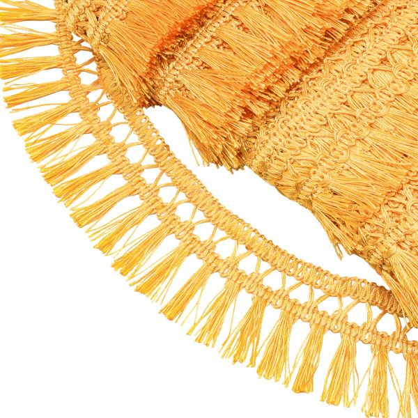 Бахрома отделочная 50.0 мм / 25 метров, 001 золотистый, 0390-0040, T-04