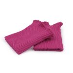 Манжеты трикотажные 6.5х9.5 см, 1 пара, тонкие, 714 рубиновый блеск