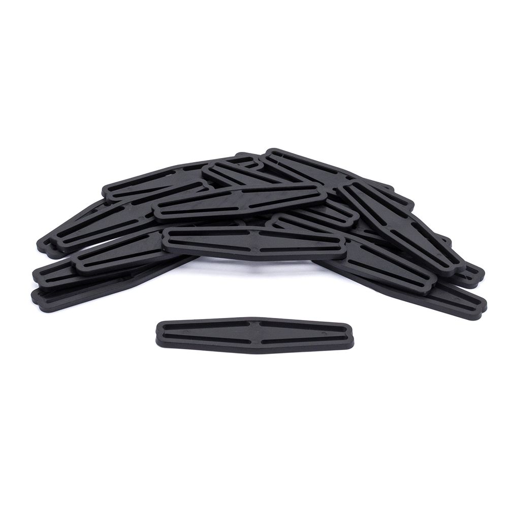 Рамка-регулятор/разделитель, 40 мм, па, черный, РР-40, 20 шт