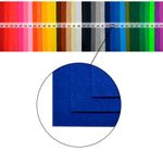 Фетр листовой мягкий 1.0 мм, 20х30 см, 10 шт, цв. 679 синий