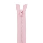 Молния трактор Arta Т6 (6 мм) 1 зам., разъем., 40 см, (2076), A811 св. розовый, НОВЫЙ МАТОВЫЙ ЗАМОК, уп.5 штук