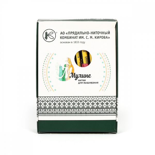 Мулине ПНК им.Кирова цв.9240 т.розовый, 24 мотка по 8 метров