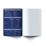 Комплект тетрадей со справочными материалами Золотые главы, тисн.золот.фольгой, A5 48 л. 12 шт на скобе 65 г/м², белизна 100% 1 шт, клетка/линия, 01887 12 предметов, Светоч Т298