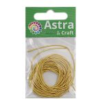 Канитель гладкая матовая Золото 1 мм, 5±0,1г