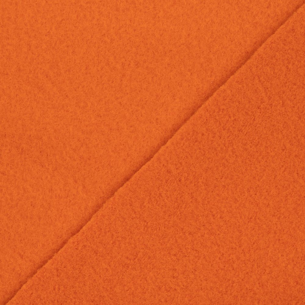Флис 2-сторонний 280 г/м², 150х160±5 см, оранжевый/orange, Gamma FG-005N