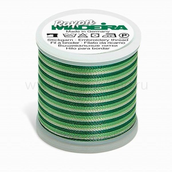 Нитки вышивальные Madeira Rayon №40, 200 м, цв. 2031, 9840, 5 катушек