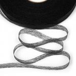 Паутинка клеевая 10 мм / 25 рол. по 100 м, черный 23 г/м², Ideal