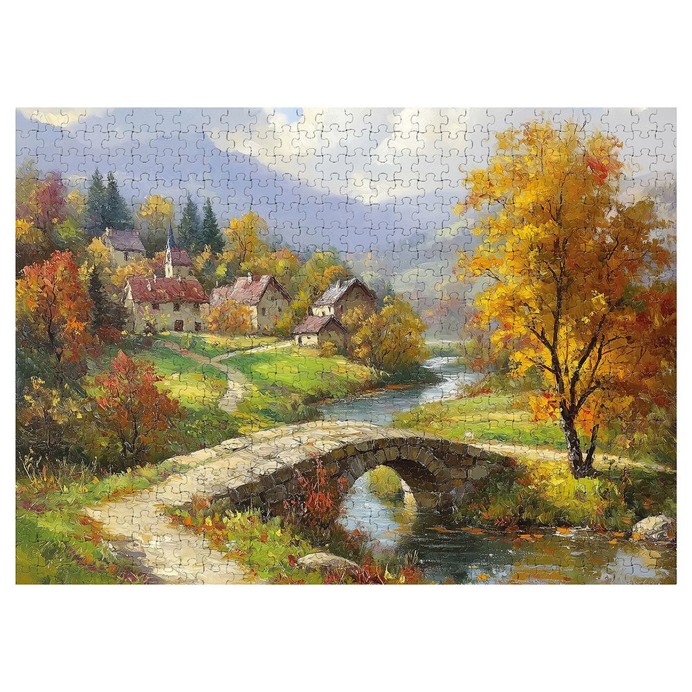 Пазл. Премиальная коллекция 500 элементов, TOP-PZL-500/05 Тихое дыхание осени, Фрея