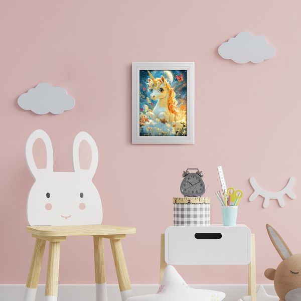 Пазл 80 элементов, PZL-80/15 Единорог и бабочки, Фрея