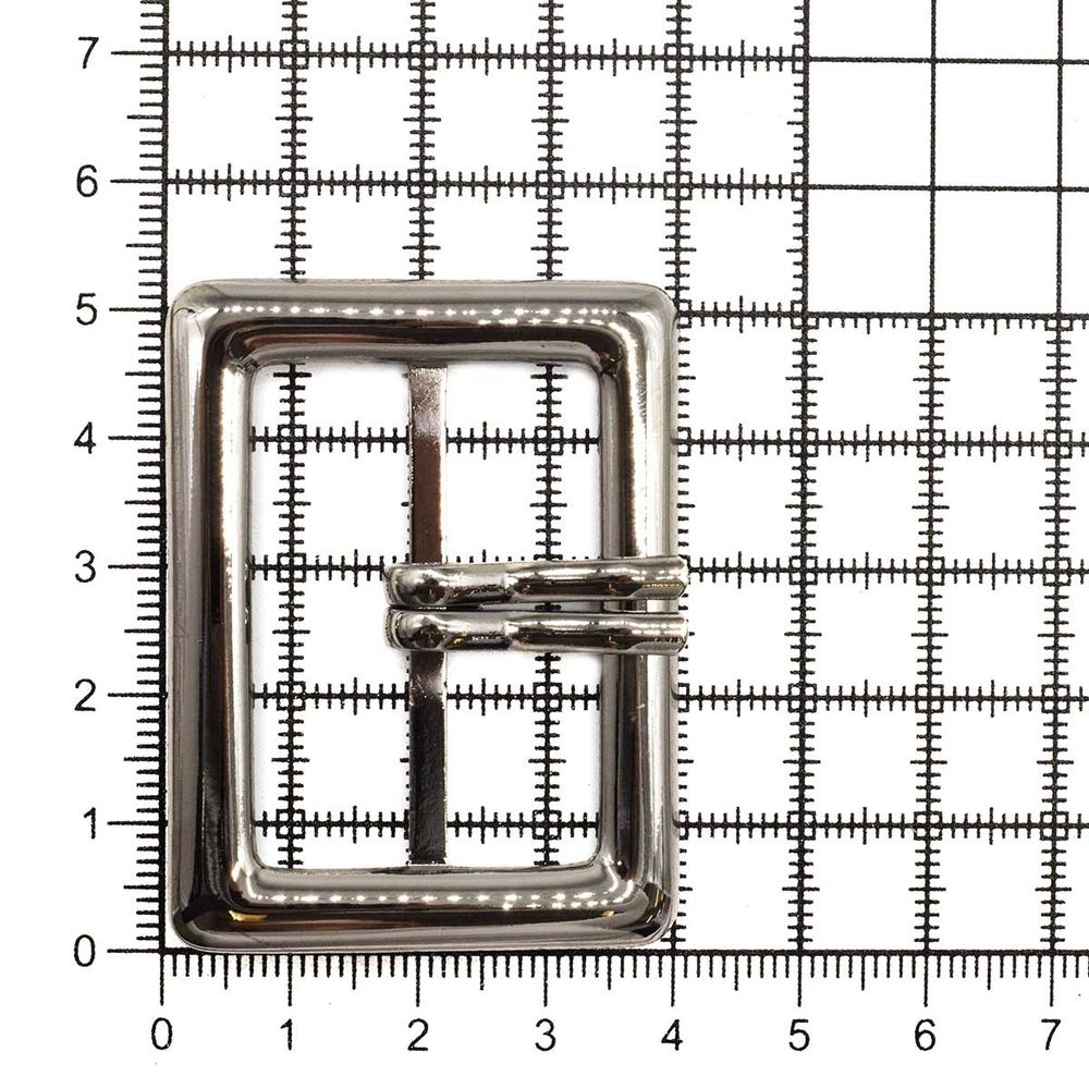 Пряжка 38 мм. черн. никель, 4 шт