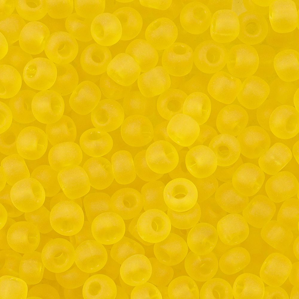 Бисер Preciosa прозрачный матовый, круг.отв., 100 г (5х20 г), (80010)331-39001/10/0