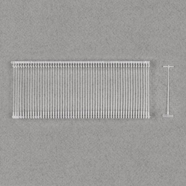 Держатели этикеток к этикет пистолету 35 мм, 5000 шт, прозрачный, Micron TPS-01