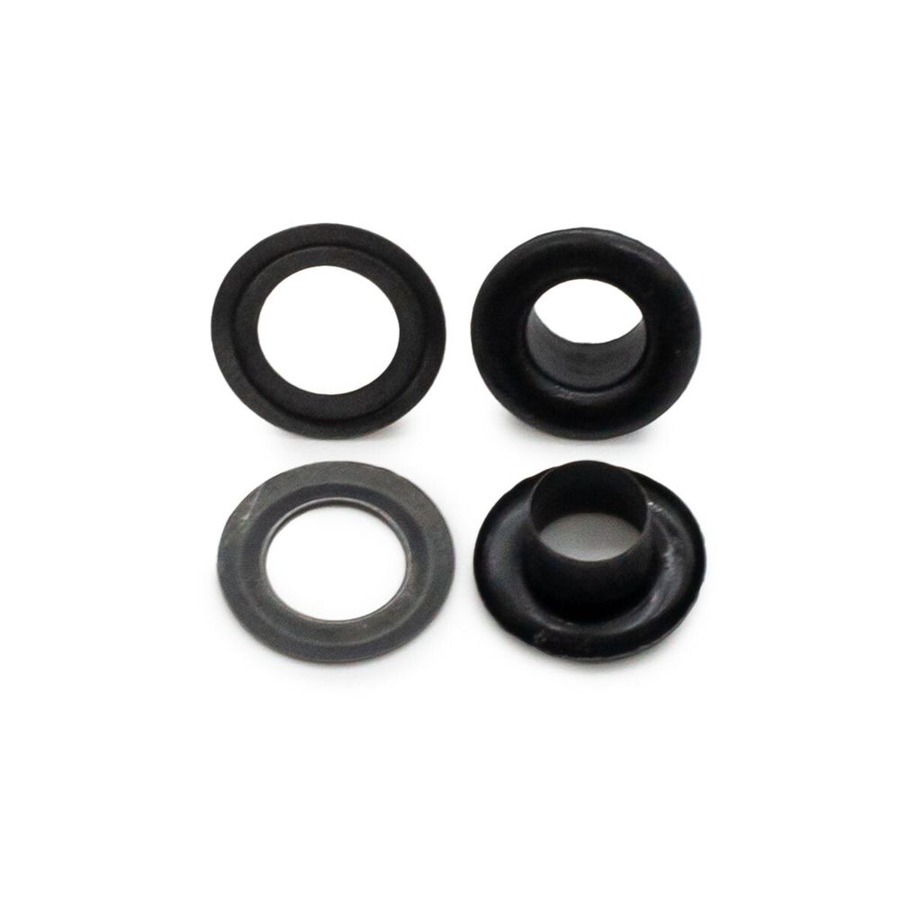 Люверсы металл ⌀_6.0 мм (внутр.), h6.42 мм (внутр.), №4, сталь, New Star, оксид, уп.≈5000 шт